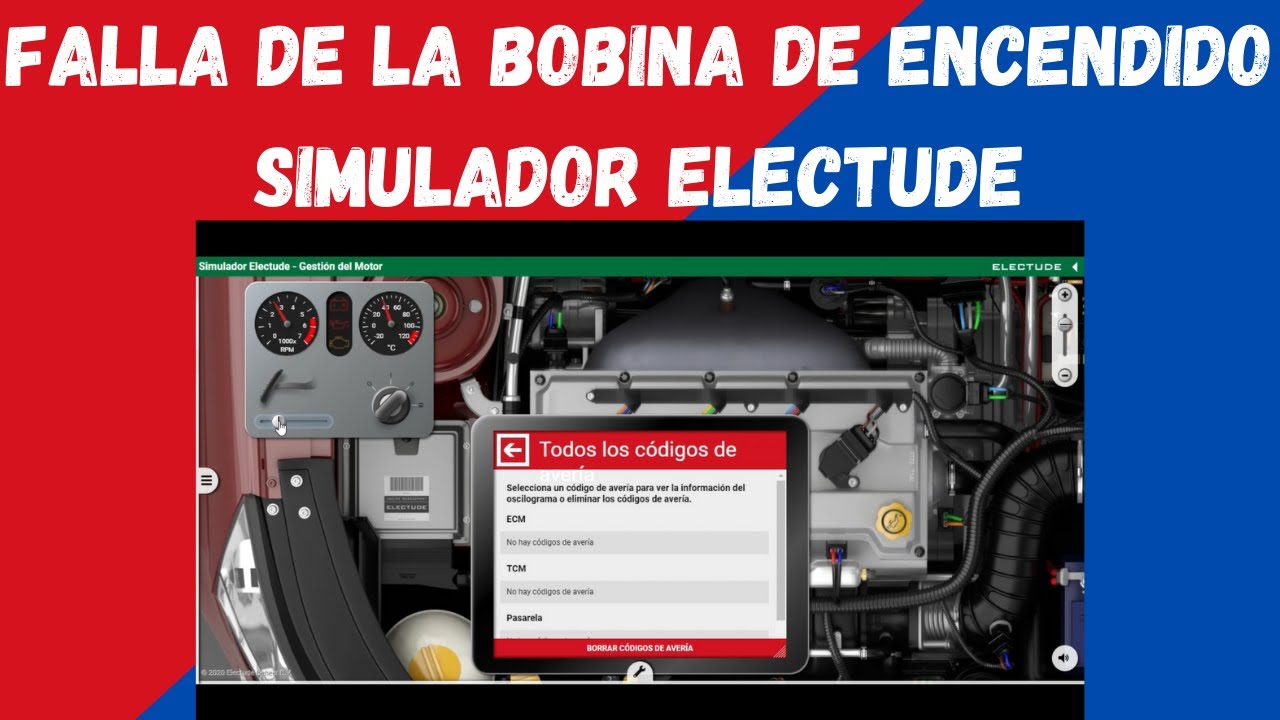 Falla en la bobina de encendido | Simulador electude