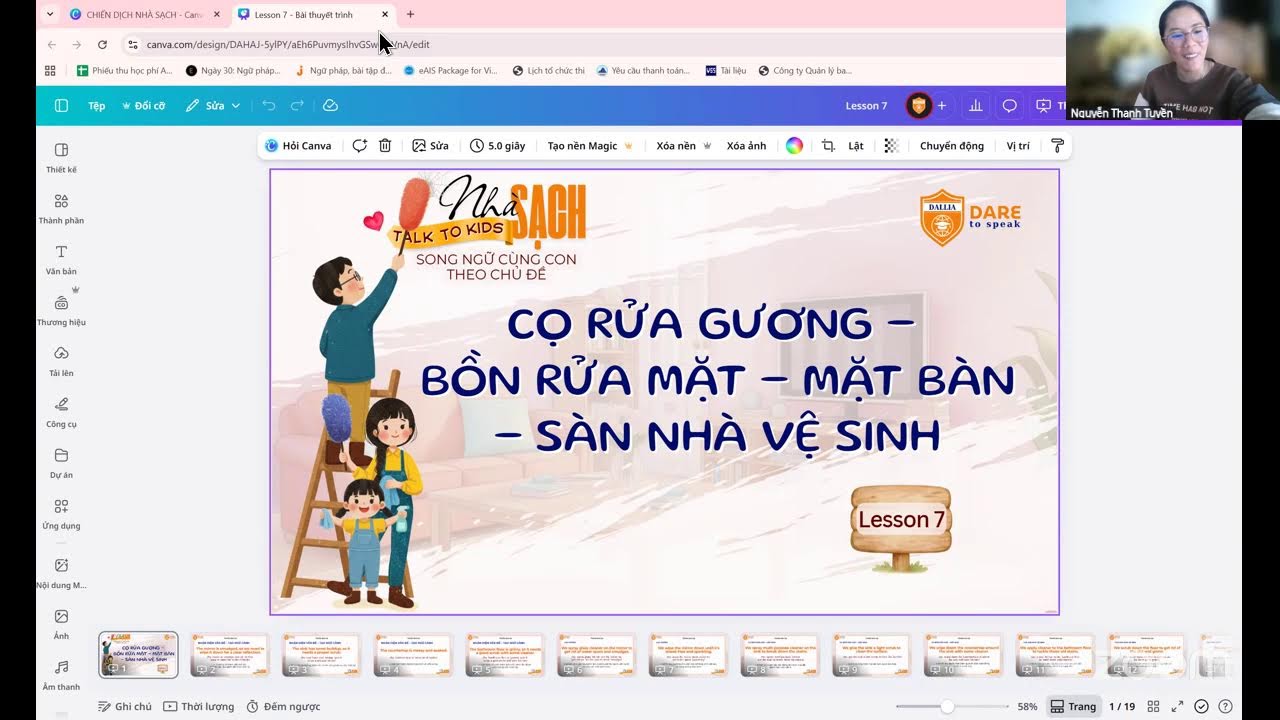 NHÀ SẠCH - TIẾNG ANH NHẸ NHÀNG