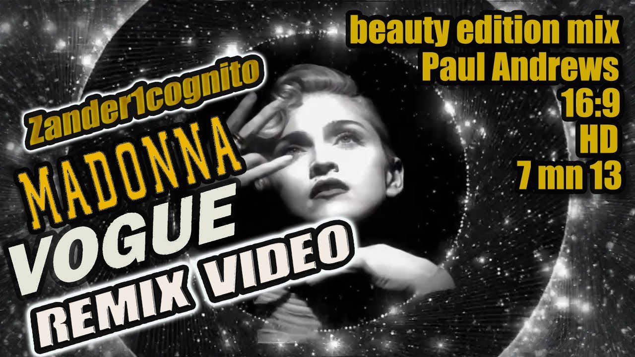 Madonna Vogue Zander1cognito Edit