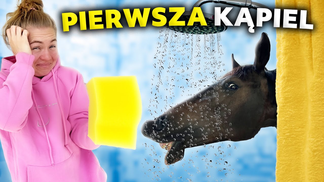 PIERWSZA KĄPIEL PRIMY! | Wielkie SPA wszystkich koni 😍