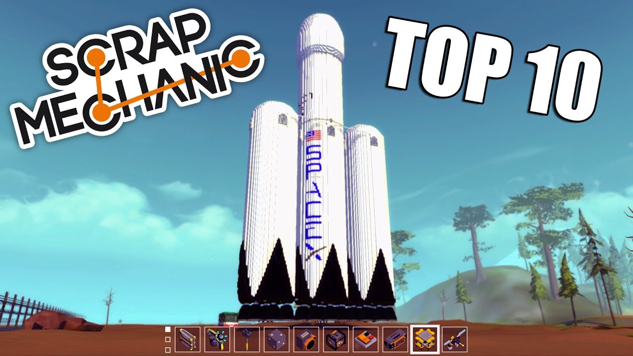 TOP 10 Úžasných Strojů v Scrap Mechanic