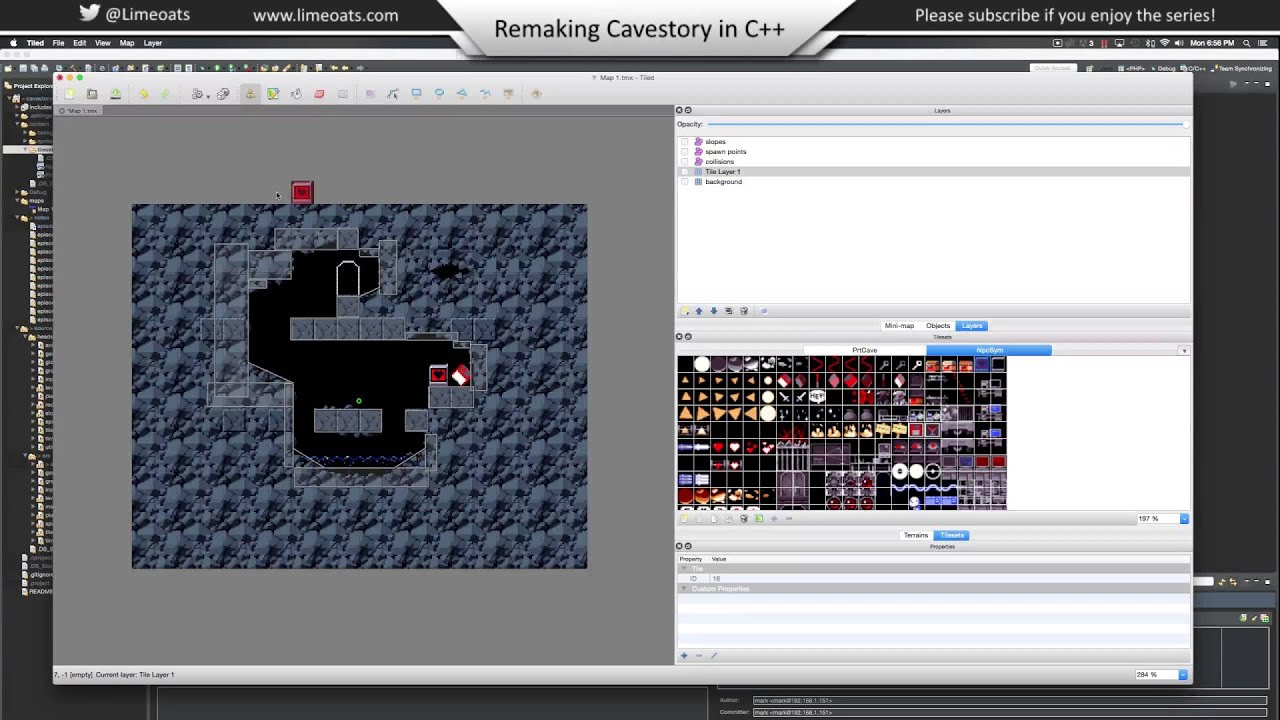 Remaking Cavestory in C++ - Episode 12 - Animated Tiles