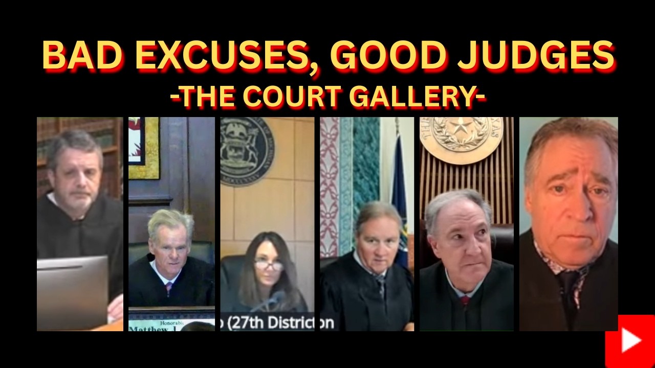 Bad Excuses Meet Judicial Resolve in Court