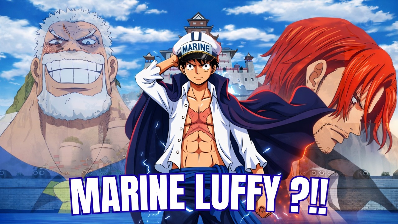 What If Luffy Joined the Marines? The One Piece Story