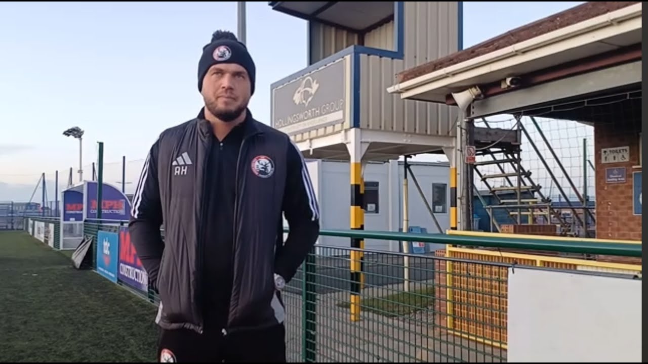 Asa Hamilton| Buckley Town manager| Impromptu interview| Gresford Athletic (A)