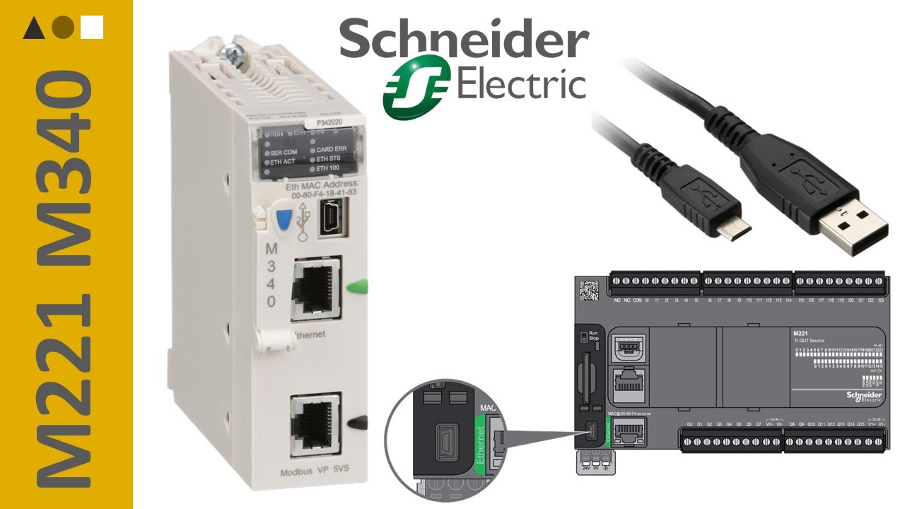 Automates M340/M221 | Rétablir la connexion USB avec SoMachine