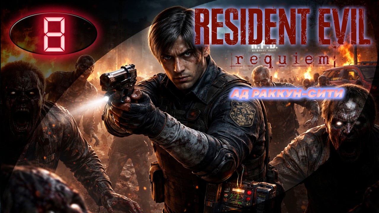 8. Раккун-Сити не отпускает | Ищем детонатор | Resident Evil Requiem