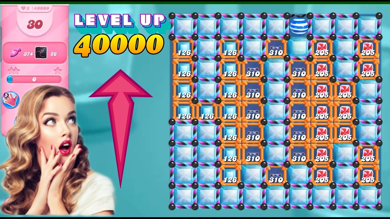 Candy crush saga level 40000 | Candy crush last level | Candy crush saga last level |@CCS_HCR