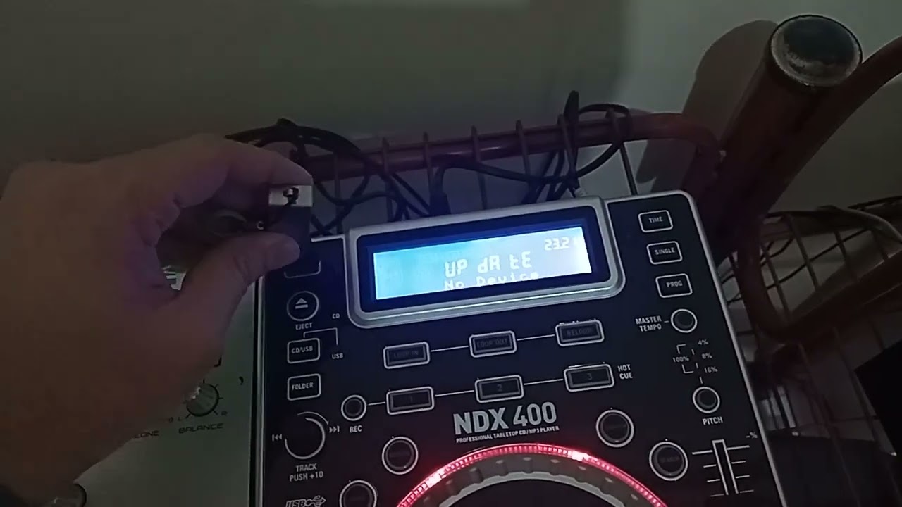 Atualizar(Update) Firmware CDJ Numark NDX 400