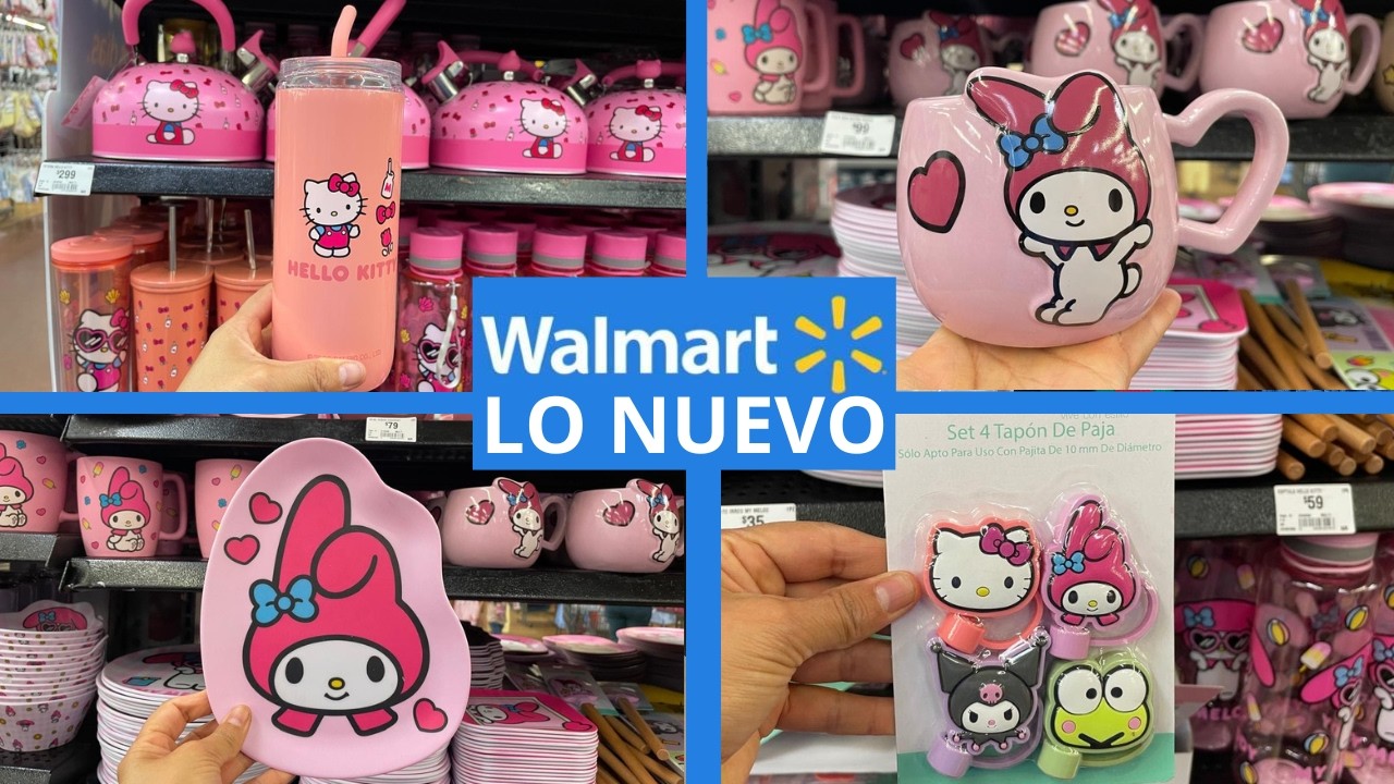 Descubre la colección Hello Kitty y Amigos en Walmart