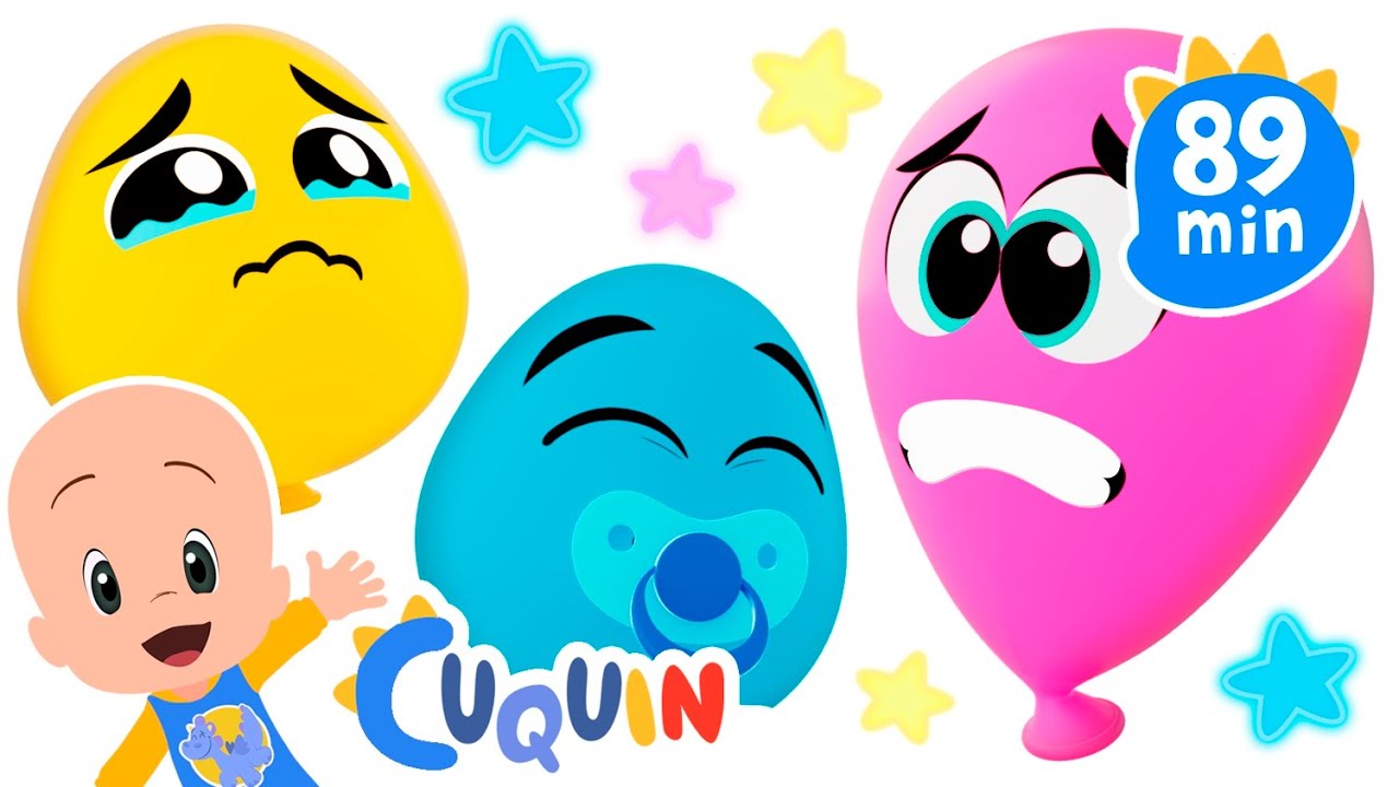 Cuquín y la sorpresa de los globitos bebé y más vídeos 🎈 Caricaturas y dibujos animados para bebés