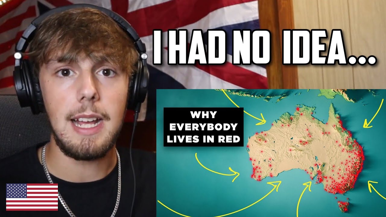 American Reacts to Why 95% of Australia is Empty..