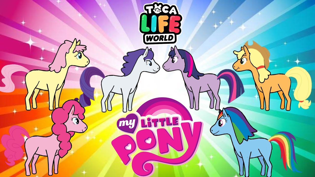 My Little Pony  In Toca Boca | Toca life world | Toca Potter