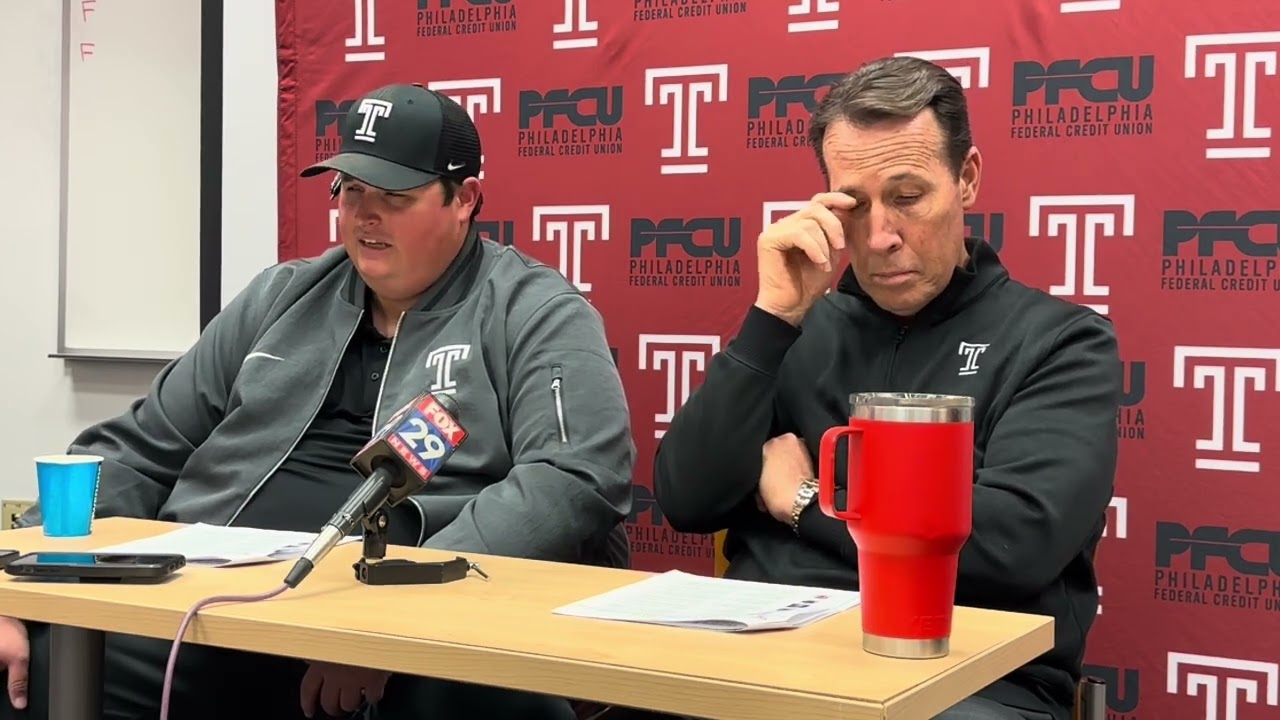 Coach KC Keeler/GM Clayton Barnes &mdash; Temple Football National Signing Day press conference 