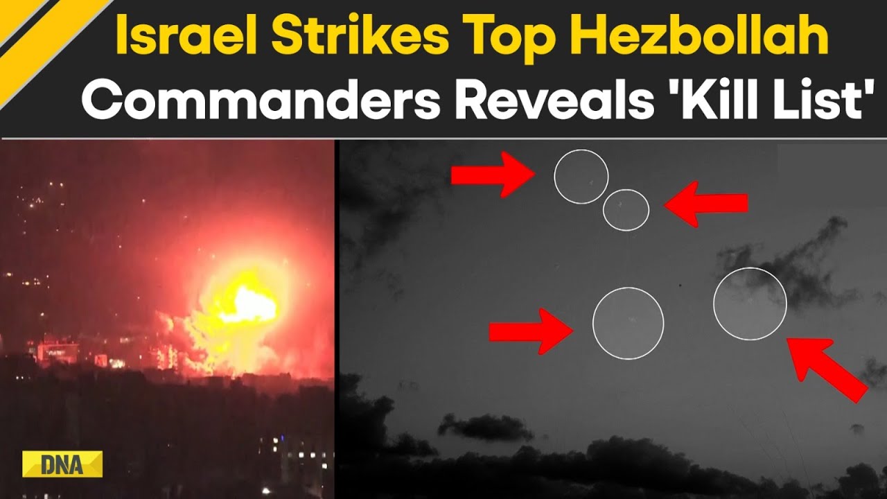 Israel Hezbollah War: Israel Eliminates Top Hezbollah Commanders, Reveals 'Kill List'