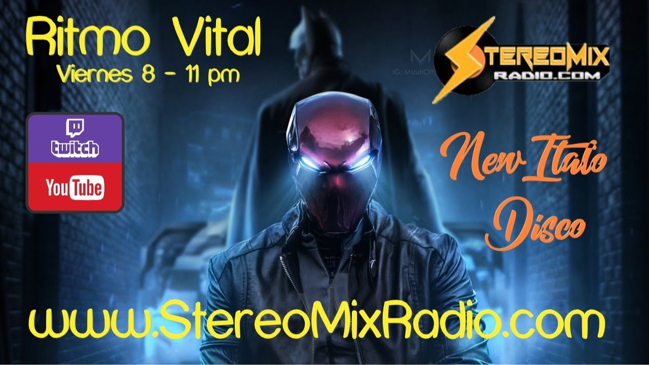 Viernes de Ritmo Vital  www.stereomixradio.com