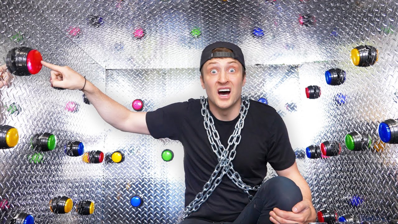 100 Mystery Buttons.. Only 1 Will Let You ESCAPE!