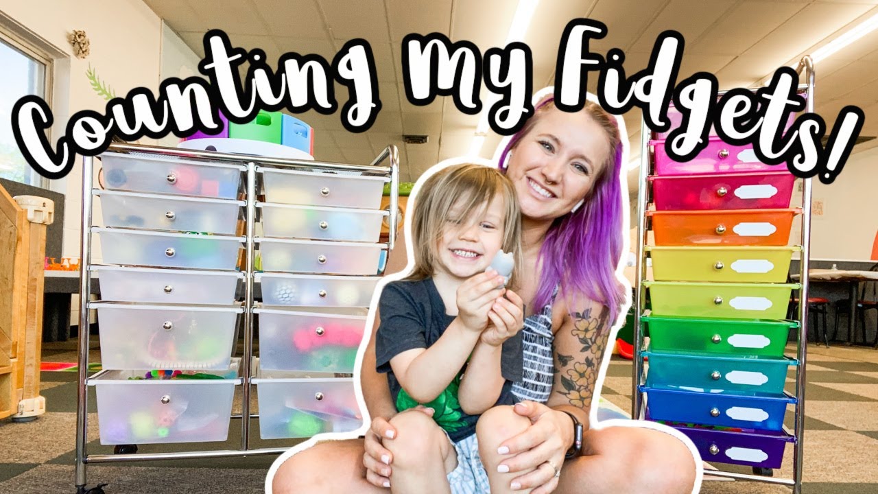 Updated Fidget Collection | Counting and Organizing my Fidget Collection #fidgets #fidgetcollection