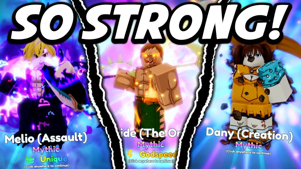 Seven Deadly Sins Units Are So OVERPOWERED In Anime Adventures!! Roblox