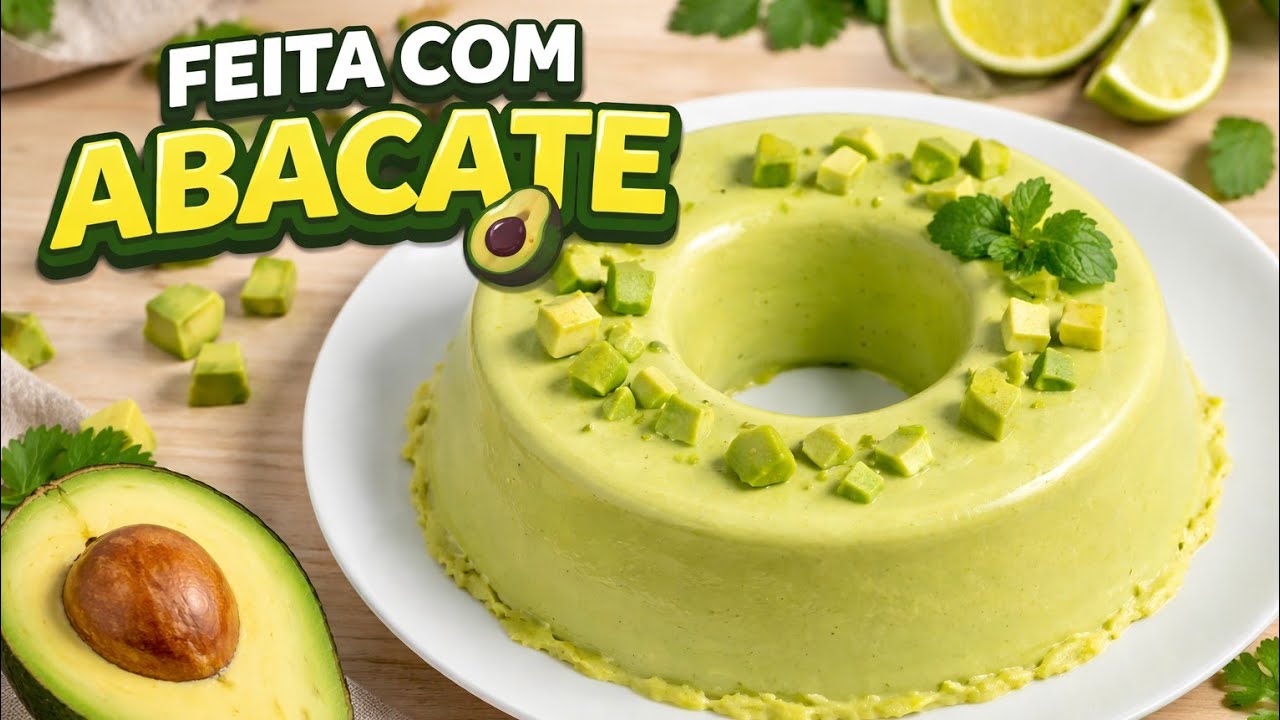 Aprenda Esse truque Genial Com Abacate! Uma Sobremesa ideal Para sua Páscoa! O mestre da Receita!