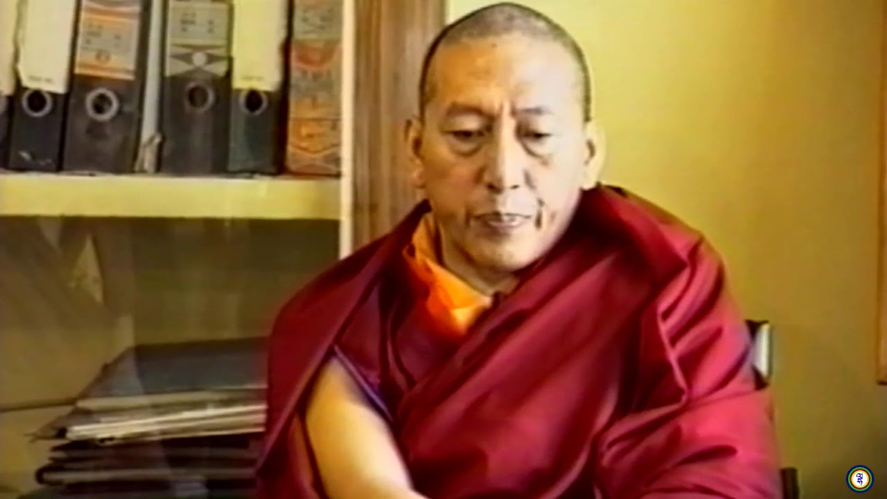 ༄༅།། ཕྱི་ལོ་ ༡༩༩༡ ཟླ་ ༩ ཚེས་ ༡༢ ཉིན་ཆོས་དགེ་བློ་བཟང་བསམ་གཏན་ལགས་ཀྱིས་བཅར་འདྲི་ཞུས་པ་ལ་བཀའ་ལན།
