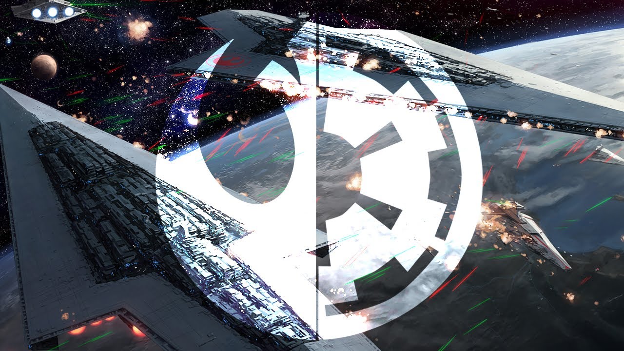Galactic Civil War (Galactic Empire/Rebel Alliance) - Star wars edit