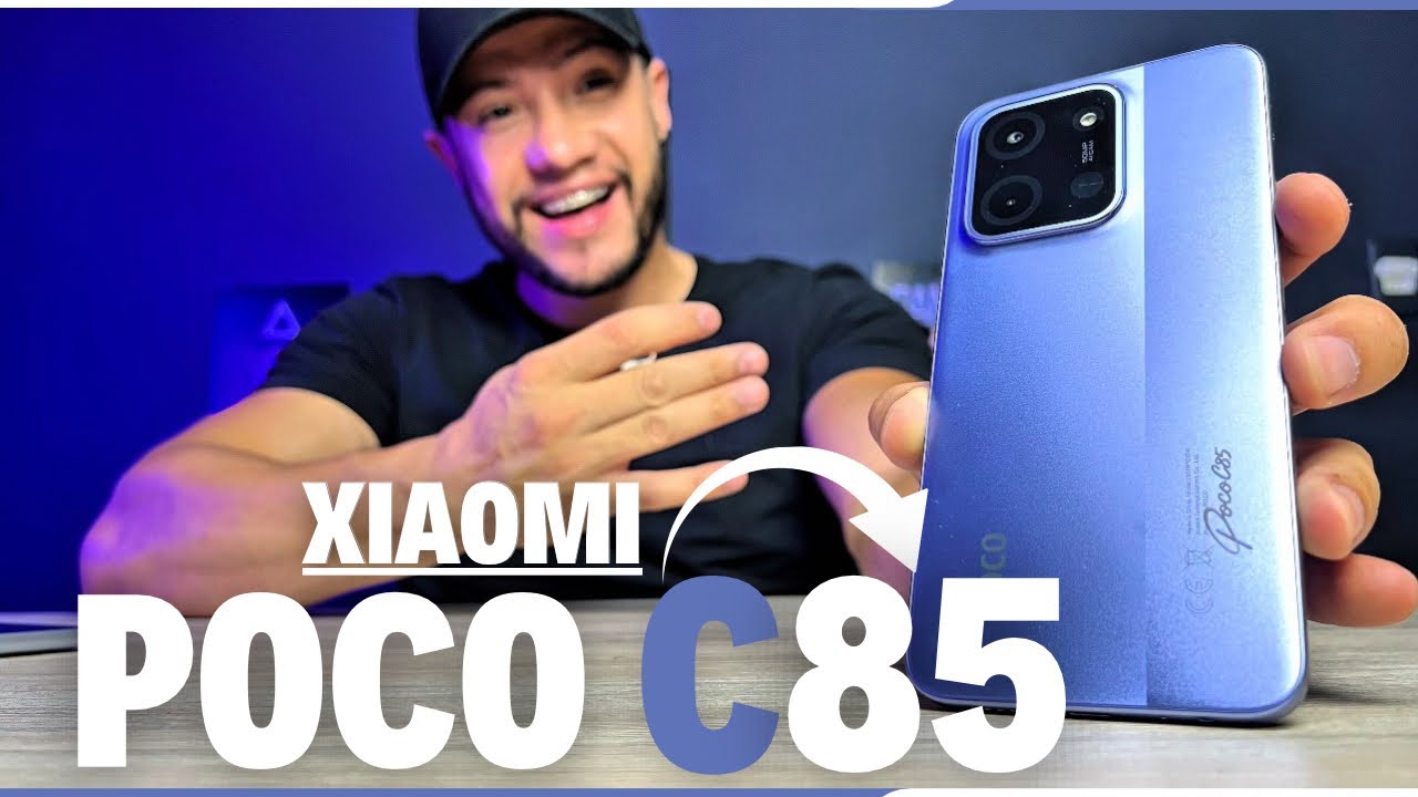 🔥LANÇAMENTO POCO C85, COM NFC, BATERIA DE 6000MHA & CARREGADOR TURBO DE 33W (Unboxing e Impressões)📲