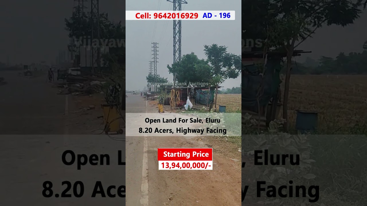 Open Land For Sale in Eluru 