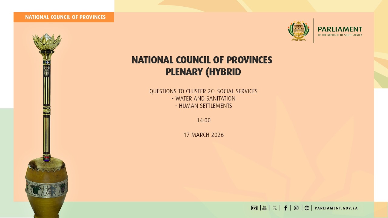 National Council of Provinces Plenary, 18 March 2026