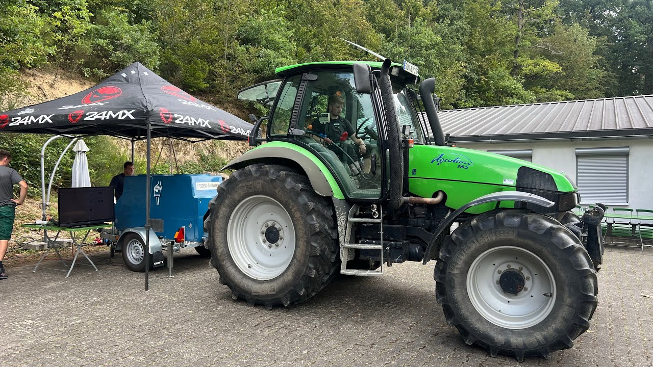 Deutz Fahr Agrotron 165 Zapfwellenleistungsprüfstand Zapfwellenbremse