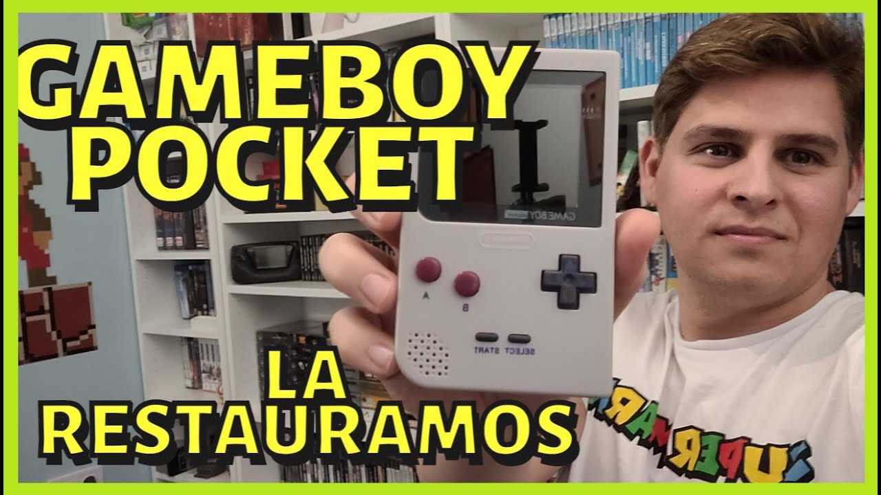 RESTAURACIÓN DE UNA GAMEBOY POCKET - PANTALLA A COLOR Y CARCASA - FUNNYPLAYING