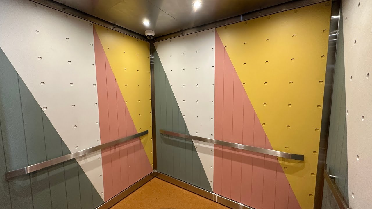 ANOTHER NICE CAB! NEW TK Evolution 200 Elevators | The Hub Apartments | College Park, MD