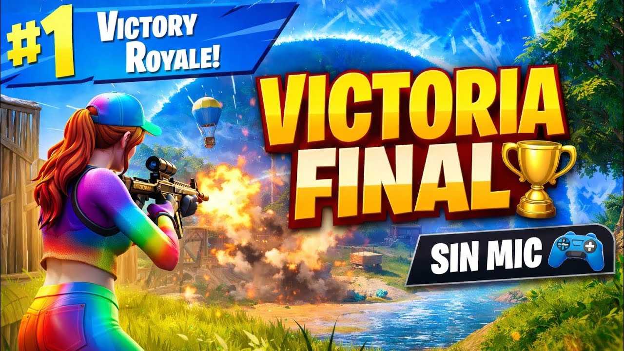 Victoria en Fortnite SIN MIC 🎮 Stream completo desde Xbox