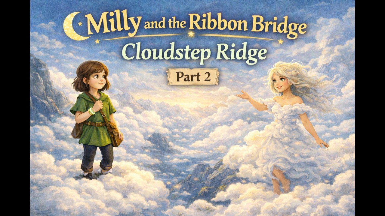 Milly and the Ribbon Bridge 🌙 | Cloudstep Ridge ☁️ | Part 2 | Bedtime Story for Kids