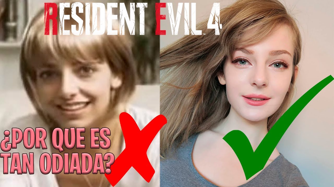 LA ASHLEY DE ELLA FREYA ES MEJOR QUE LA ASHLEY ORIGINAL EN RESIDENT EVIL 4 REMAKE?