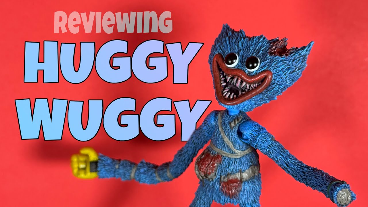 McFarlane Toys Huggy Wuggy Review | Poppy Playtime Action Figure