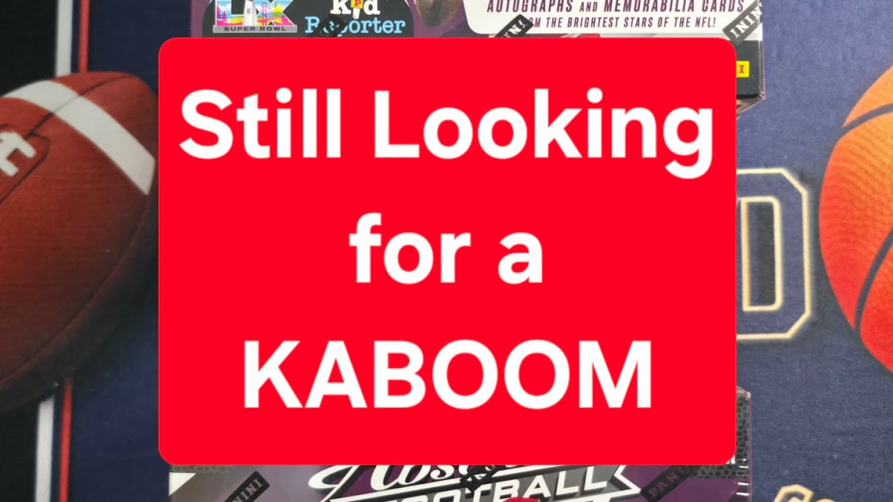 Все еще жду свою первую удачную находку KABOOM.