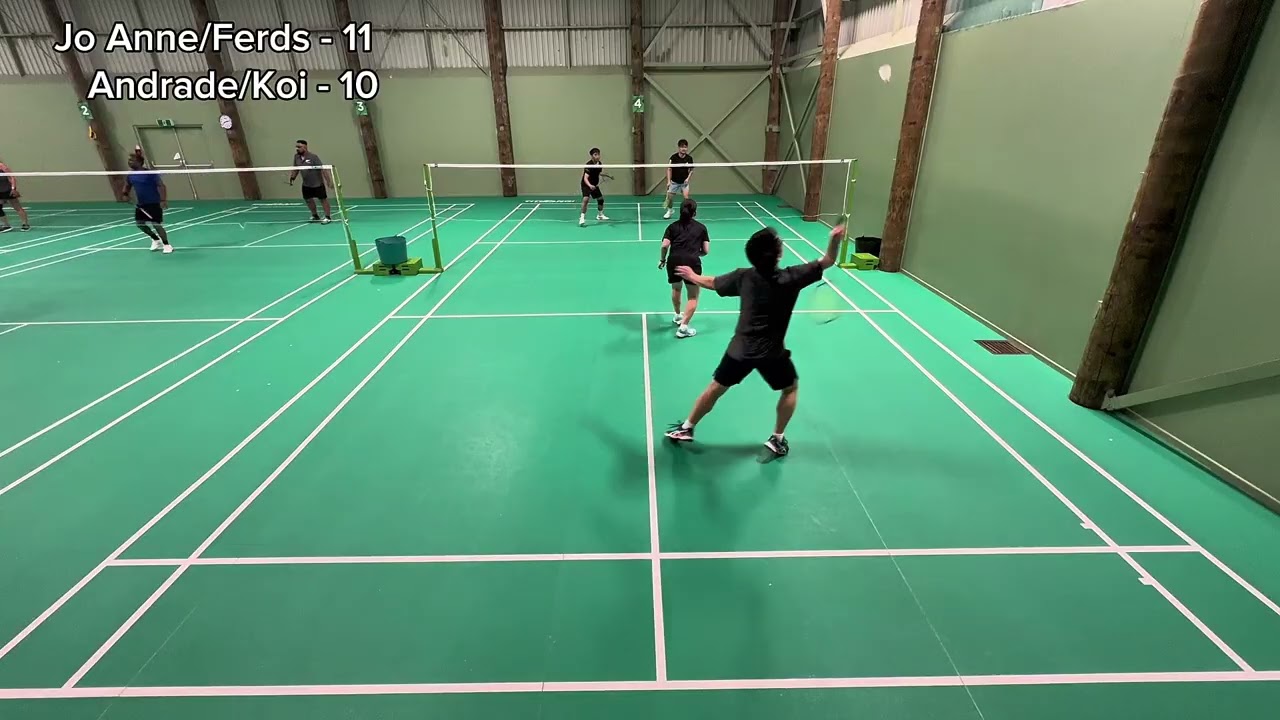 Badminton | Jo Anne & Ferds vs Andrade & Koi | 27 Feb 2026