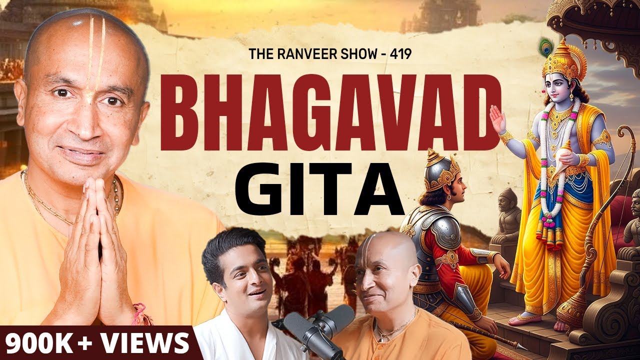 Gauranga Das Prabhu's LIFE LESSON from the BHAGAVAD GITA | TRS
