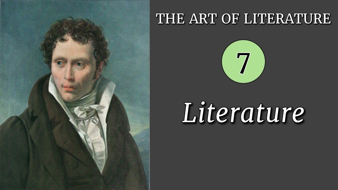 Schopenhauer: On Some Forms of Literature | The Art of Literature 07/10