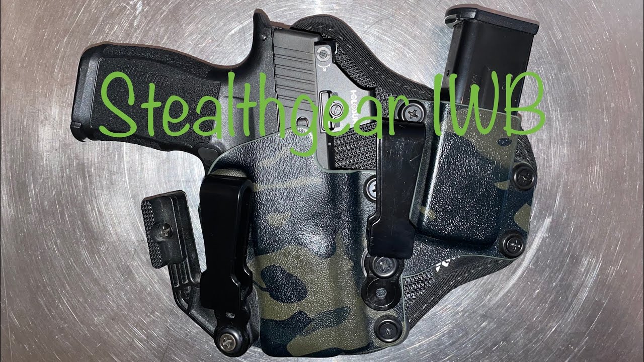 Sig P365x Stealthgear IWB Appendix Rig