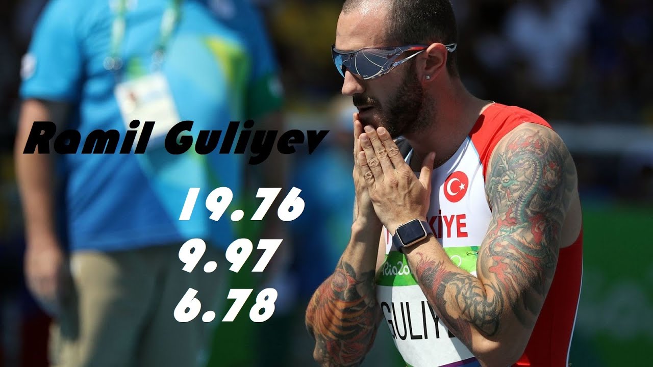 Ramil GULIYEV | Sprinting Montage | Best moments 19.76 | 9.97 | 6.78 | Sprint Motivation