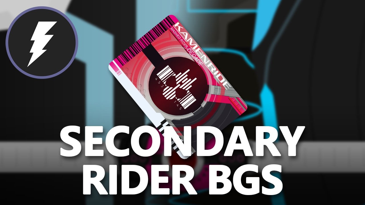 Kamen Rider Legends Flash Belt: Secondary Rider Backgrounds