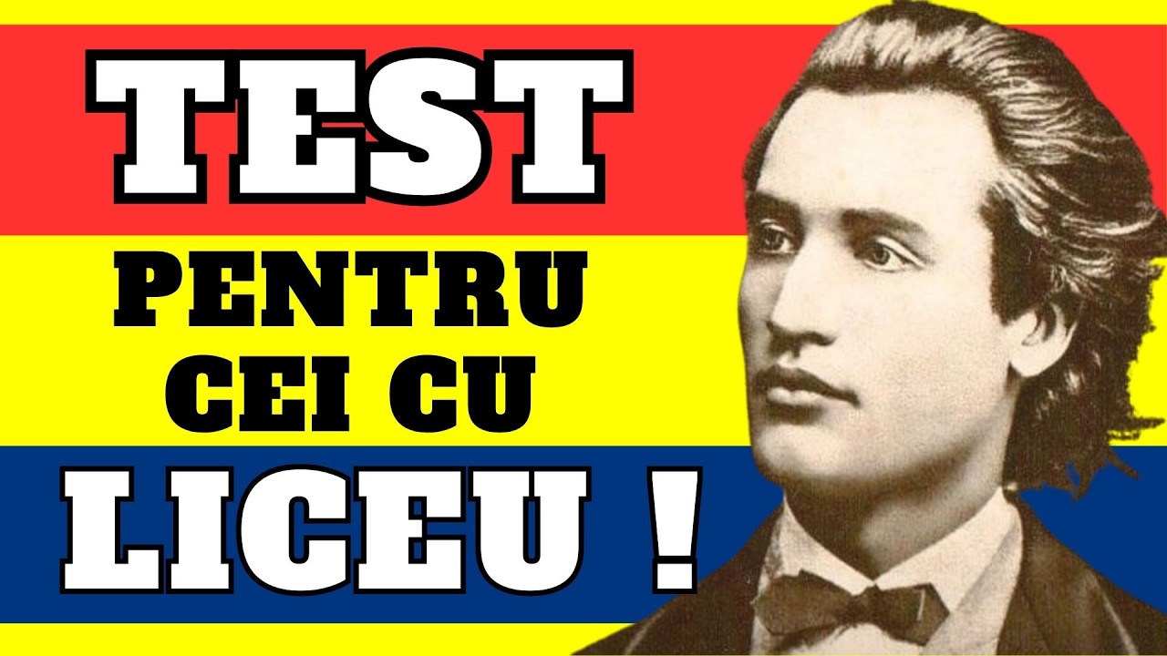 🎓 Ești un om deștept sau ai trecut degeaba prin liceu? 🤔 -Test cu 50 de întrebări !#culturagenerala