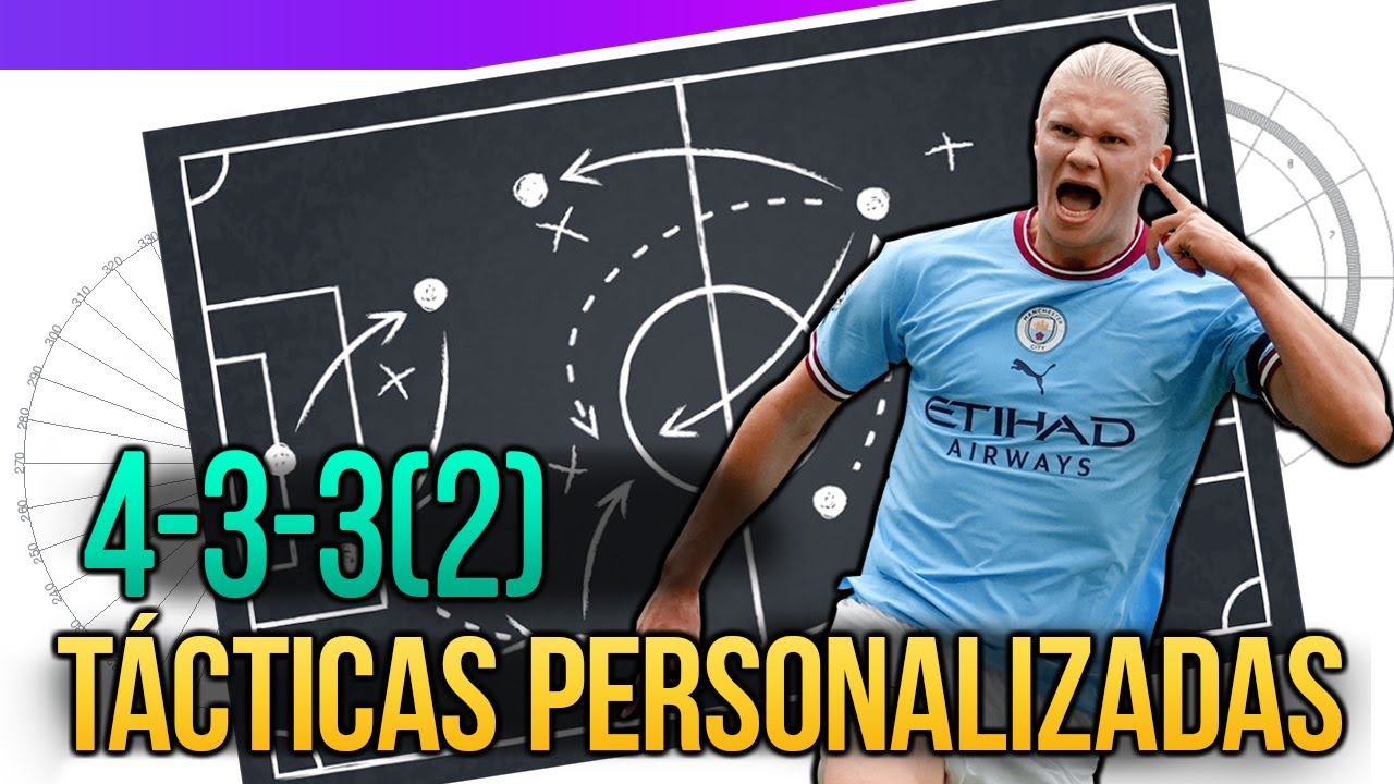 ⚽TÁCTICAS PERSONALIZADAS e INSTRUCCIONES | 433(2)⚽LA FORMACIÓN del MANCHESTER CITY | FIFA 23 |