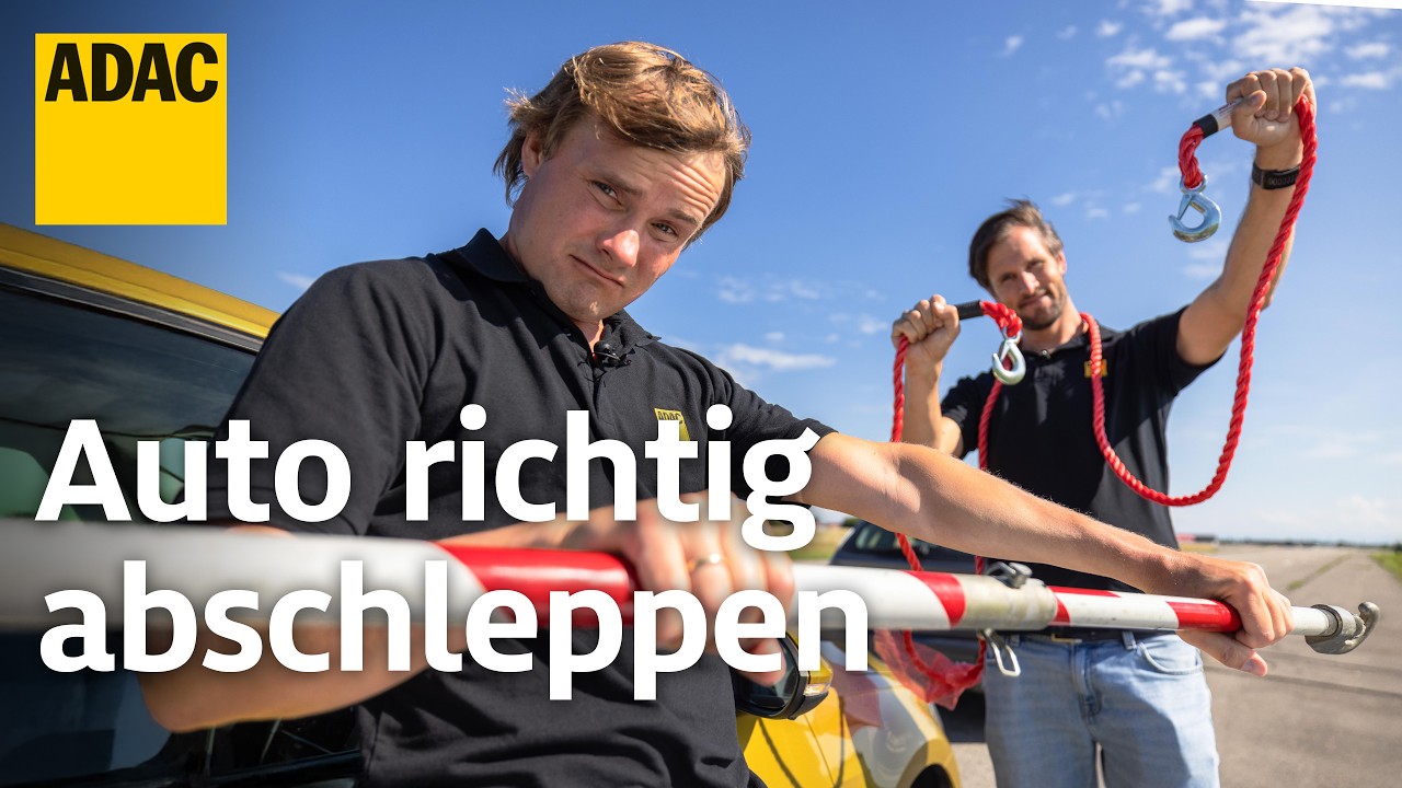 Auto richtig abschleppen: Mit diesen 6 Tipps klappt’s sicher | ADAC