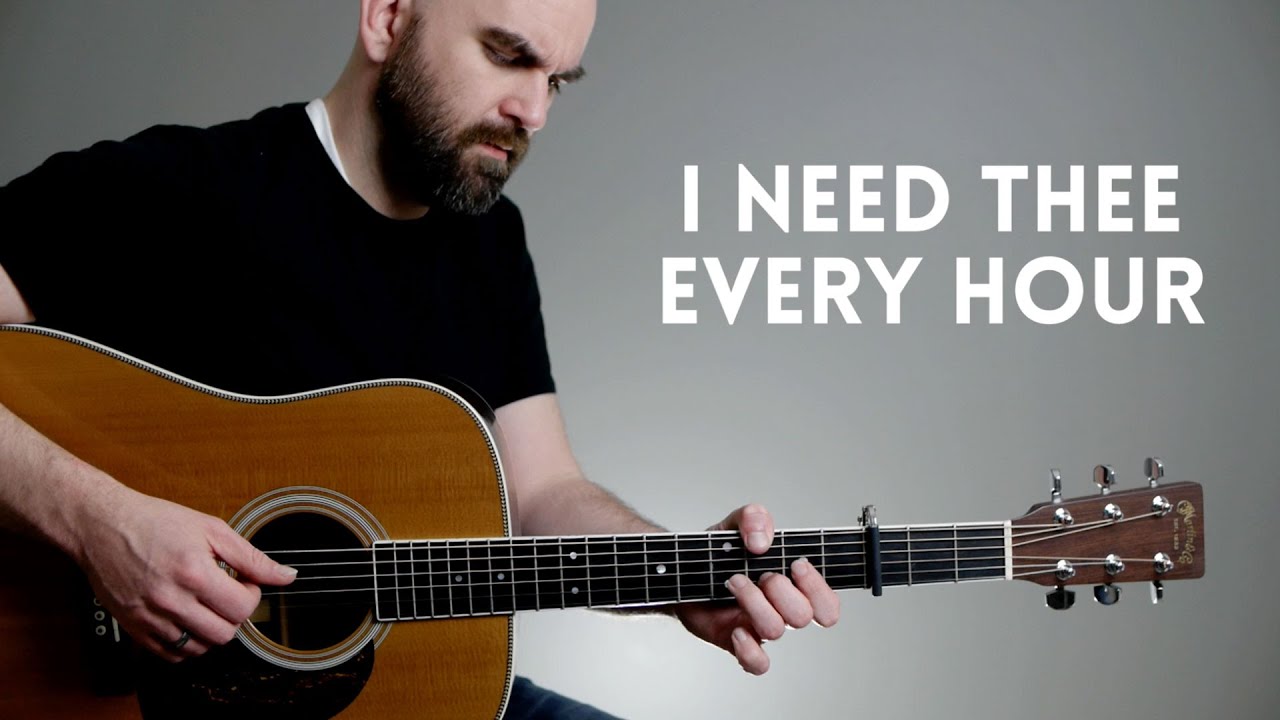I Need Thee Every Hour - Acoustic Guitar Hymn