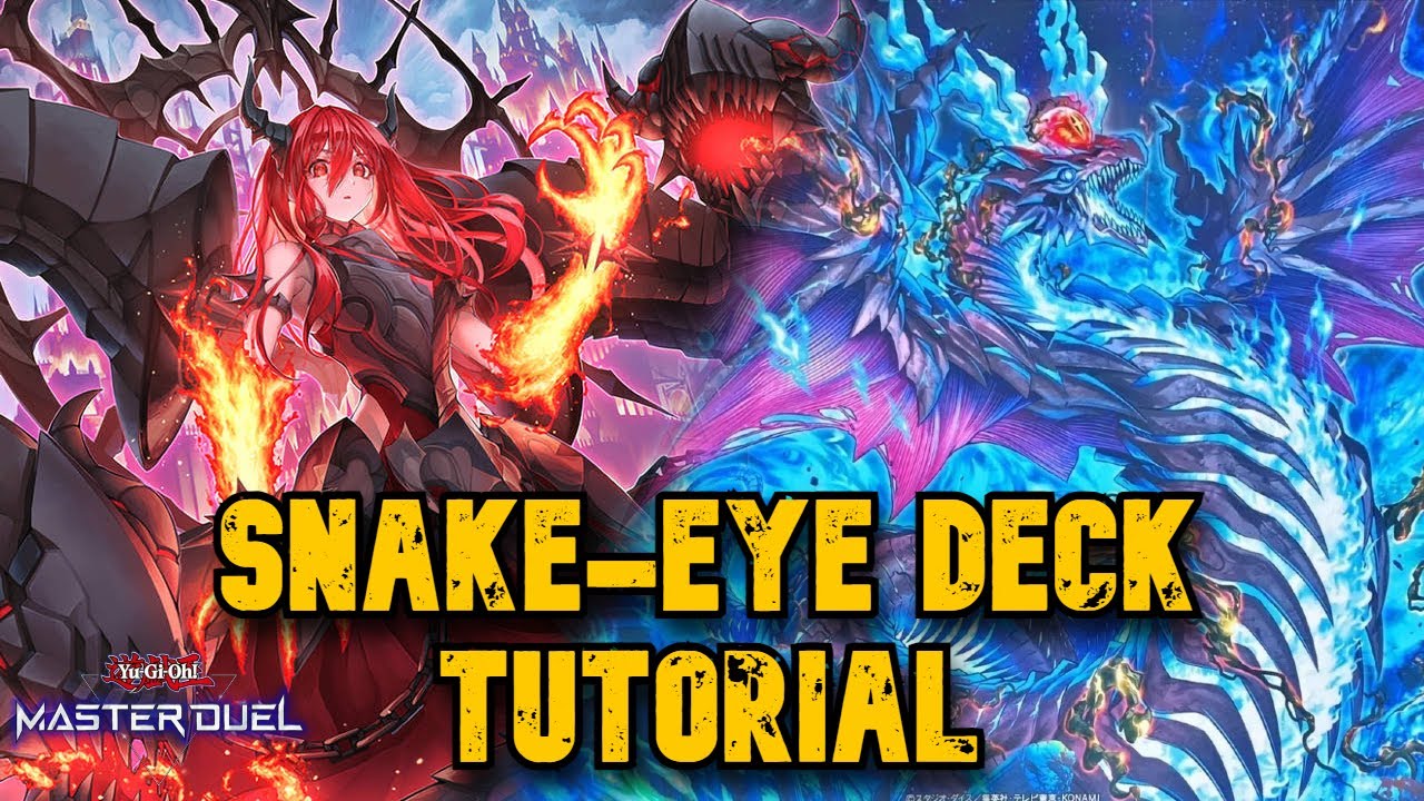 EASY Snake Eye Deck Tutorial & Combo Guide | Yu-Gi-Oh Master Duel Replay