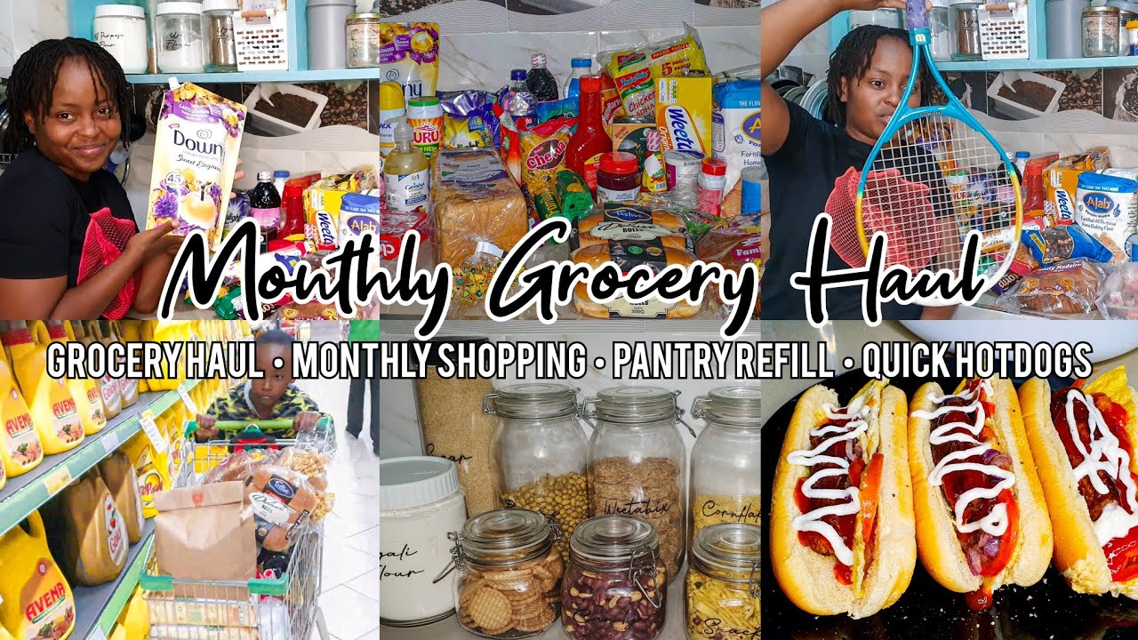 JULY GROCERY HAUL | MONTHLY SHOPPING | PANTRY REFILL/RESTOCK | NEW TENNIS RACQUETS | QUICK HOTDOGS