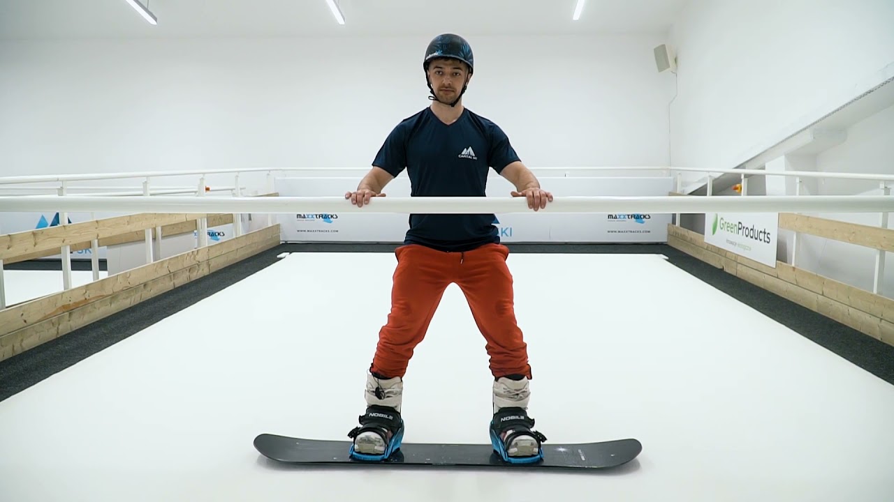 Snowboard pod dachem w Capital Ski - pierwsze kroki na halowych stokach cz.2